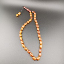 VINTAGE CHERRY YELLOW BAKELITE