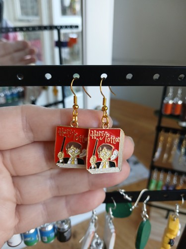 Harry potter novelty earrings - potter,