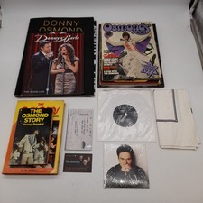 Bundle of Donny Osmond Memorabilia inc Tickets, Books & Programmes (#H1/07)