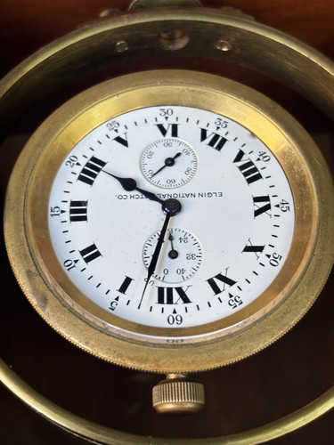 Vintage elgin gimballed ships - elgin,