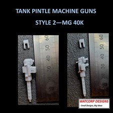 Pintle mounted heavy - pintle, machine