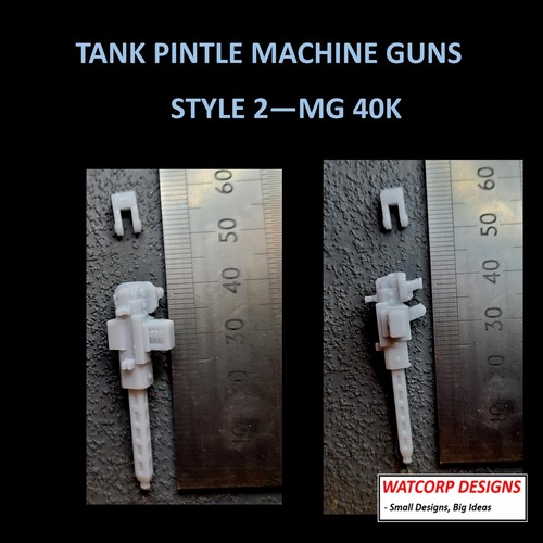 Pintle mounted heavy - heavy, machine