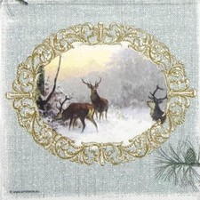 4x Single Paper Napkins for