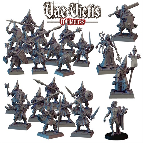 Vae victis miniatures cultists - miniatures,