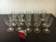 15 Baccarat Crystal Wine