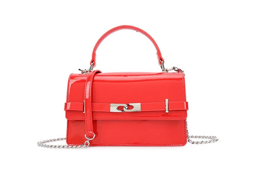 Women clutch bag - women's, patent