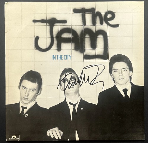 Signed paul weller the jam - the,