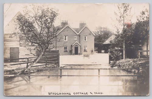 Rppc studgrooms cottage yard - rppc,