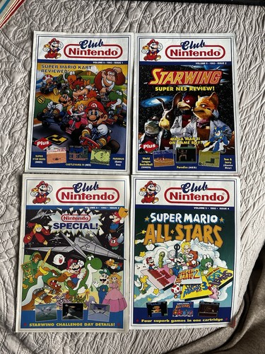 Club nintendo magazines - club,