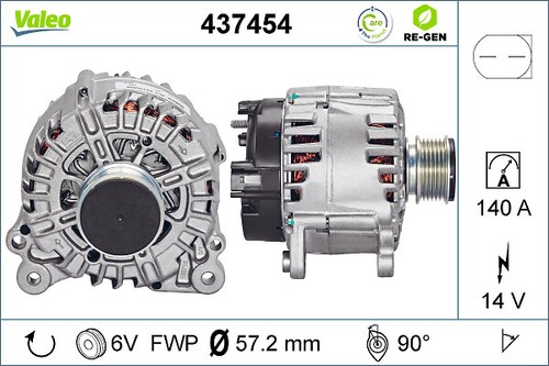 Alternator fits chrysler - alternator,