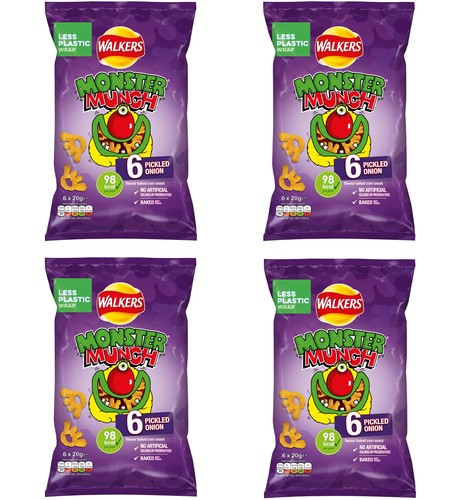 6pk walkers monster munch - 4,