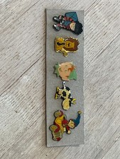 A collection of 15 various pin badge, Dennis the Menace, Thomas the Tank Engine