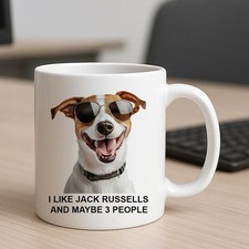 Jack Russell Dog Mug Printed