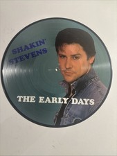 SHAKIN' STEVENS  Picture Disc Record Album   MINT-!  (Elvis Sound)  RARE!
