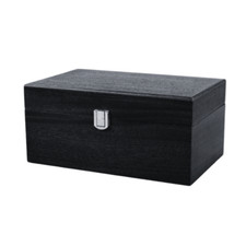 Large Ebony Chess Box With