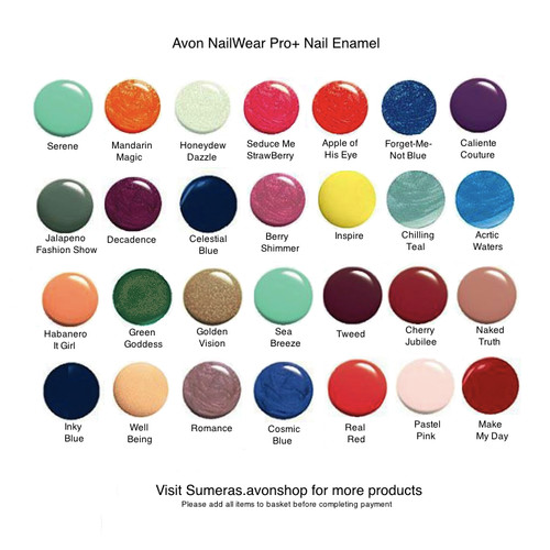 Various nail enamels avon - various,