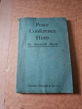 Peace Conference Hints by