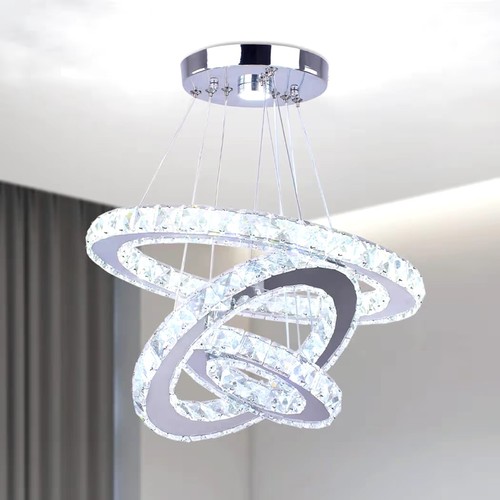 Crystal chandelier ring - chandelier, 3-ring