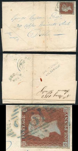 1841 penny red 261 - 1841,