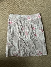 Farhi Floral Skirt - Grey &