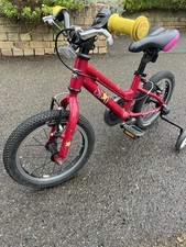 Carrera Star 14 Kids Dark Red Bike 1st Bike with 14" Wheels