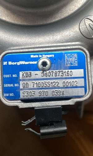 Turbocharger ford citroen - ford,