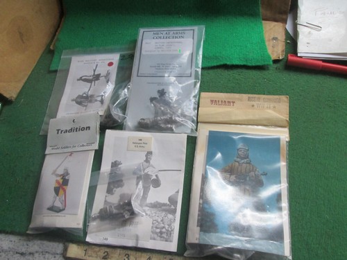 White metal figure kits - x,