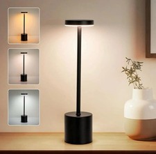 Metal Table Desk Lamp Cordless