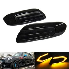 2x Black Lens Side Indicator