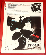 Josef K Radio Drill Time