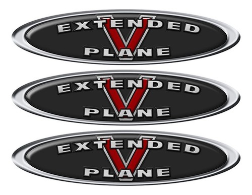 Three chaparral extended plane - three,