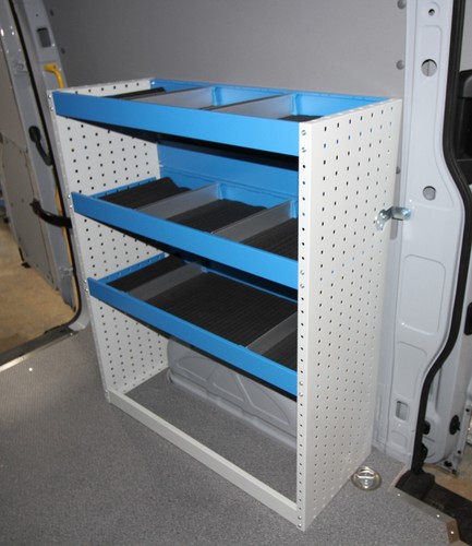 Metal racking shelf unit - metal,