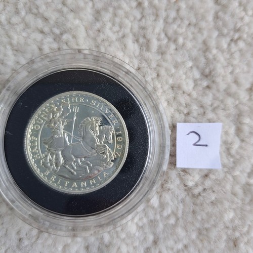 1997 silver proof britannia - proof,