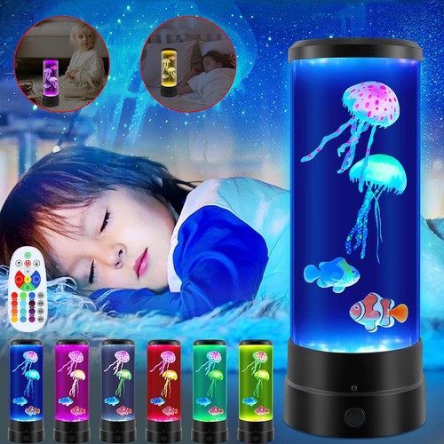 Led jellyfish lava lamp - jellyfish,