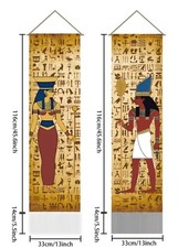 Set Of Two Egyptian Hanging