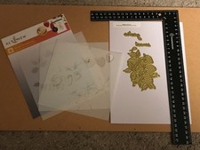 Altenew: Stencils and Hot Foil plate - Sweet Strawberries