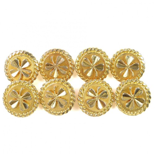 Chanel clover button - chanel,