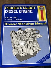 Haynes Peugeot Talbot Diesel