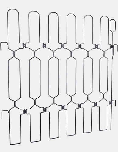 Retractable gate 66x78cm metal - retractable,