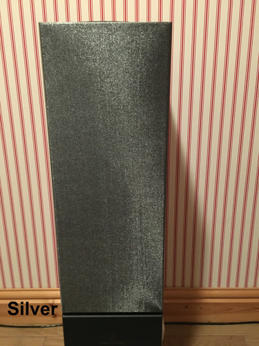 Coloured speaker covers for