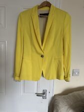 ZARA Plush Yellow Blazer Size L