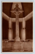 Scotland: The War Memorial, Peebles. Unposted Postcard.