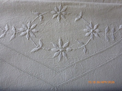 Vintage french metis - metis, linen