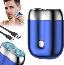 Mini Shavers for Men Portable Electric Shaver USB Rechargeable Cordless Best Gif
