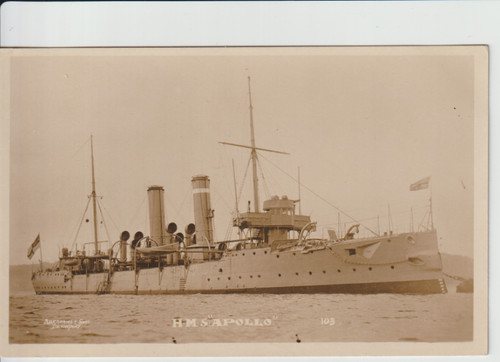 Royal navy apollo b - navy, b&w