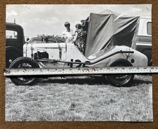 Austin 7 Ulster  very large B W Photo poster Brochure Vintage Car Part Nippy 750