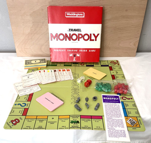 Vintage monopoly waddingtons - vintage,