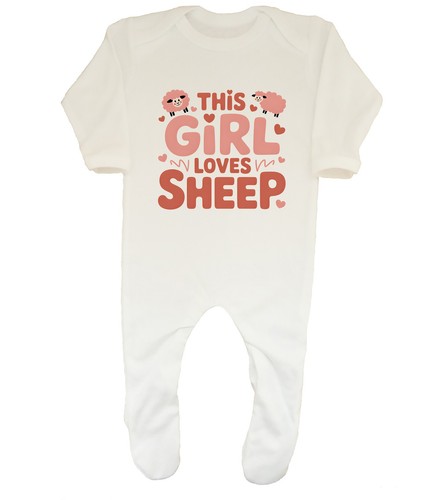 This girl loves - this, sheep