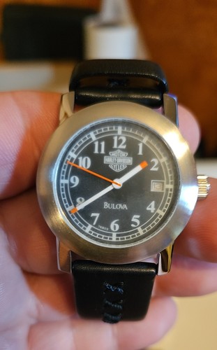 Vtg bulova harley davidson - vtg,