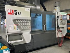 HAAS VF5 SS VERTICAL MACHINING